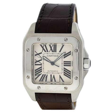 cartier santos 1904 to 2004 price